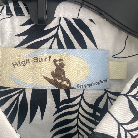 Men's Hawaïian Floral Button Down Shirt High Surf White
Size L - Picture 4 of 6